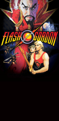 Tapis de protection vitre flipper  Flash Gordon - Dimensions :106cm x 52cm